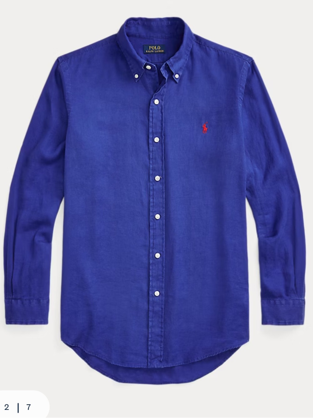 Polo by Ralph Lauren Men's Lightweight Linen Shirt